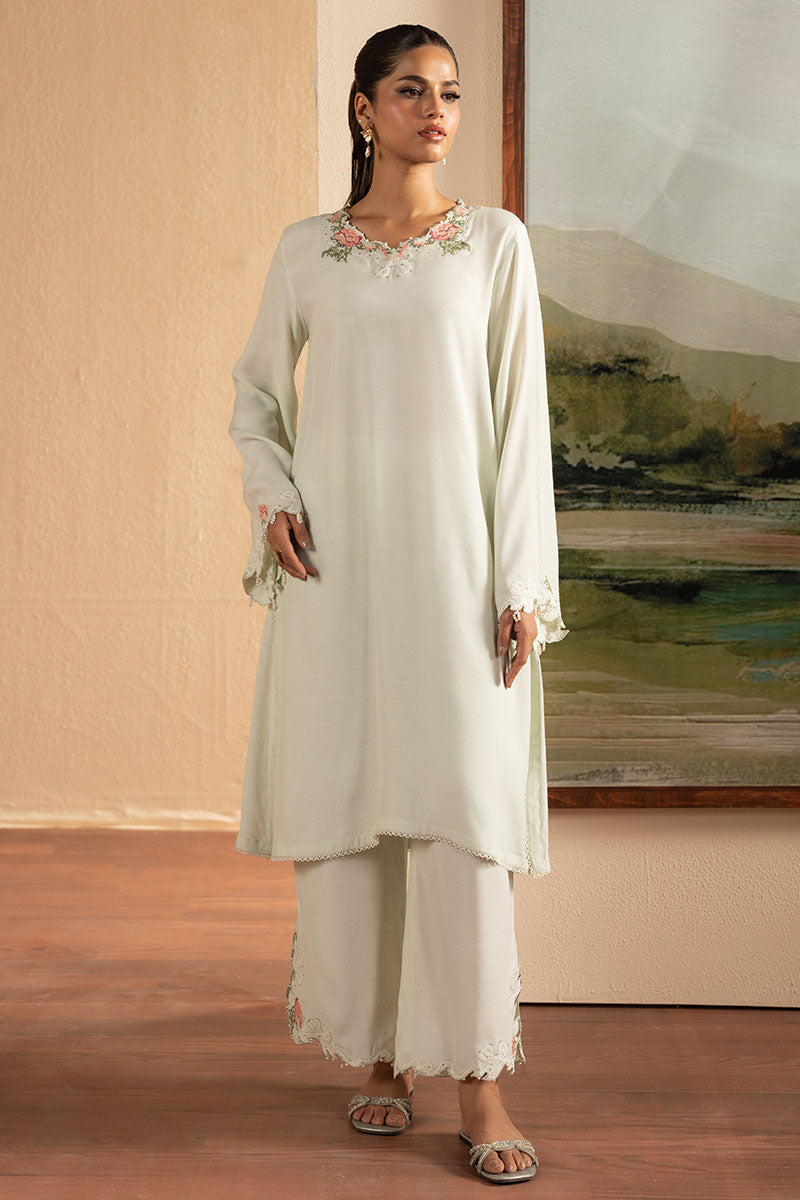 Cross Stitch | Exclusive Pret | Rosette Glow-2PC (Shirt & Trouser)