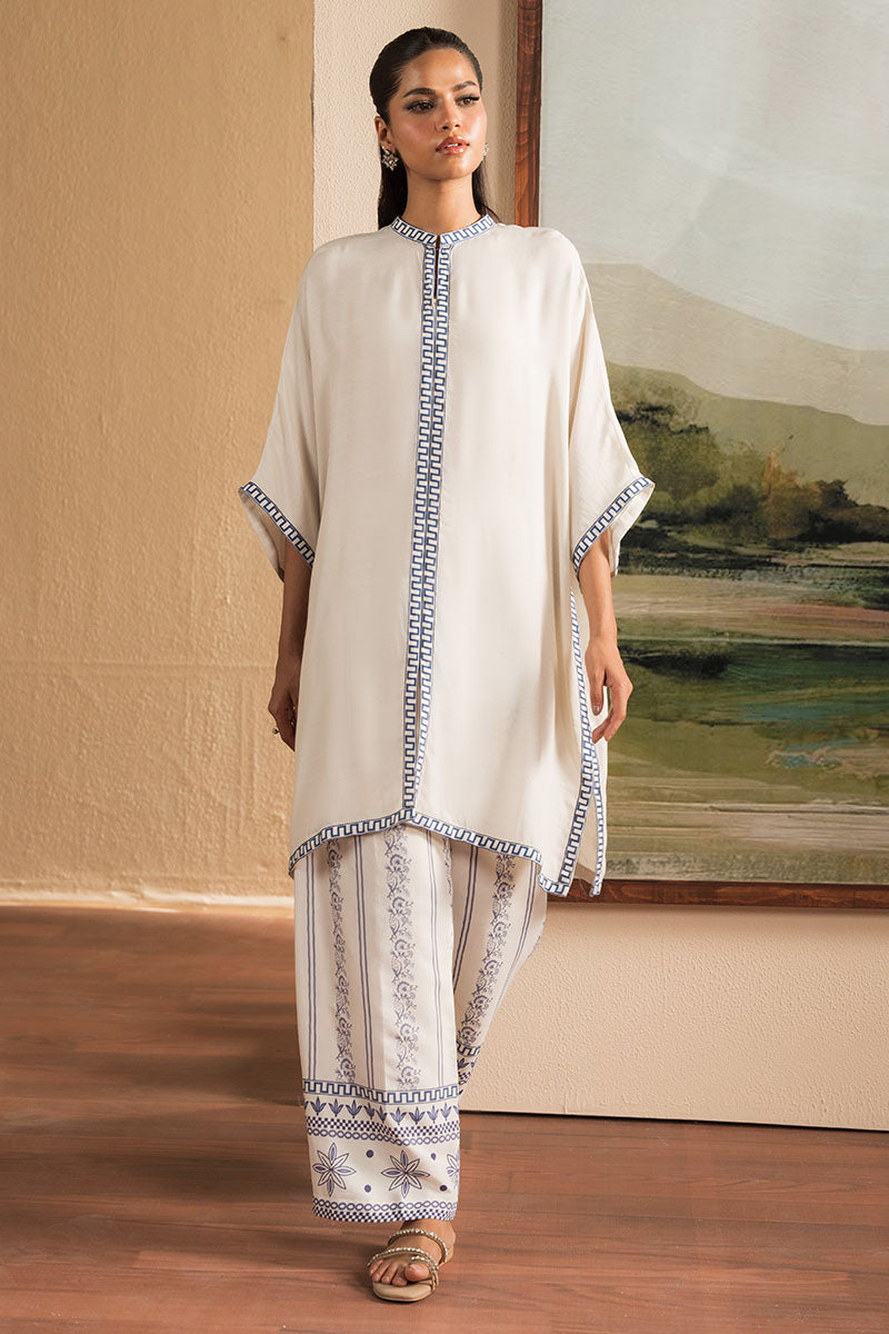 Cross Stitch | Exclusive Pret | Oriental Bliss-2PC (Shirt & Trouser)-1