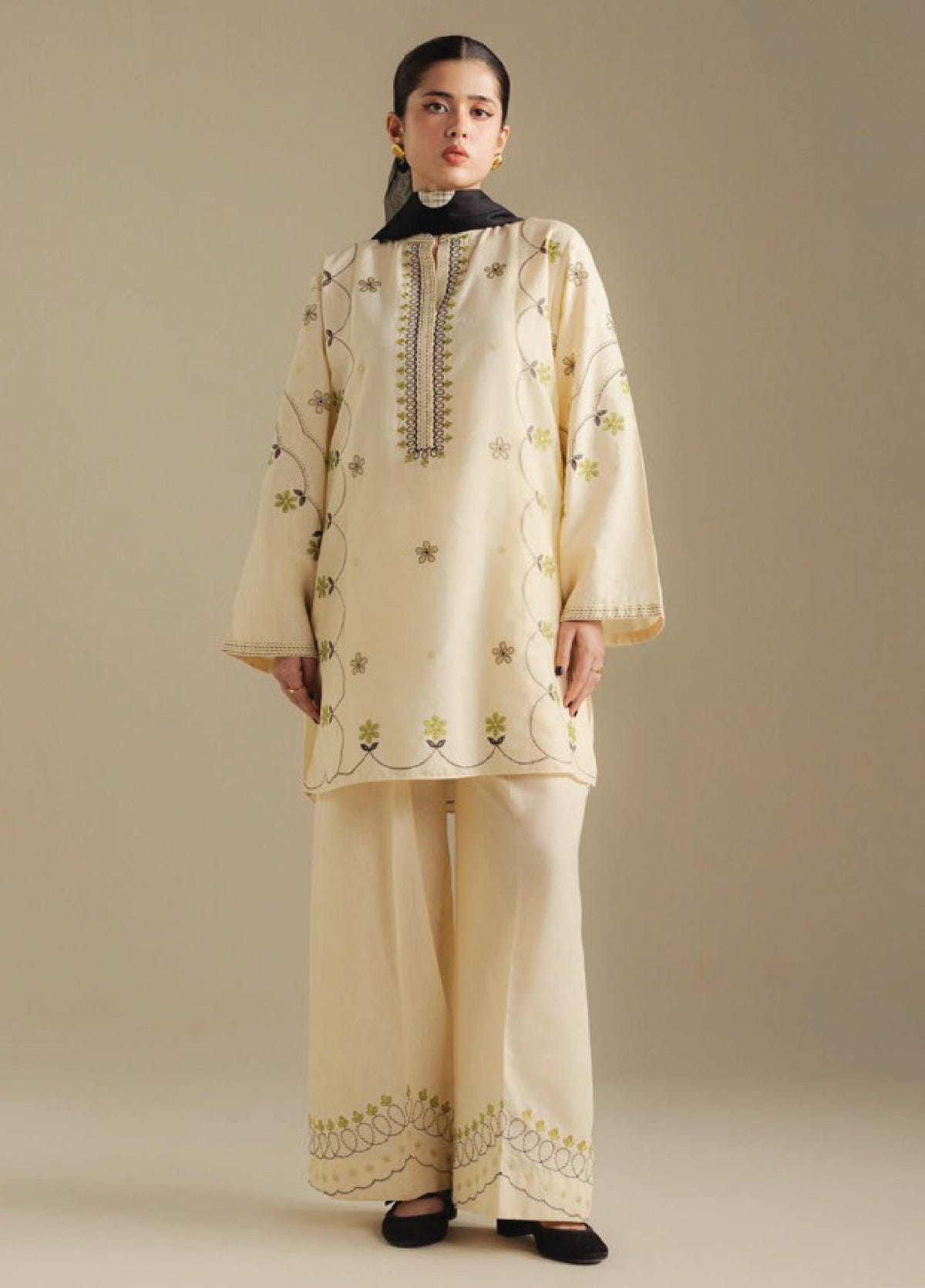 Zara Shahjahan | Coco Winter 25 | Fawn-8B
