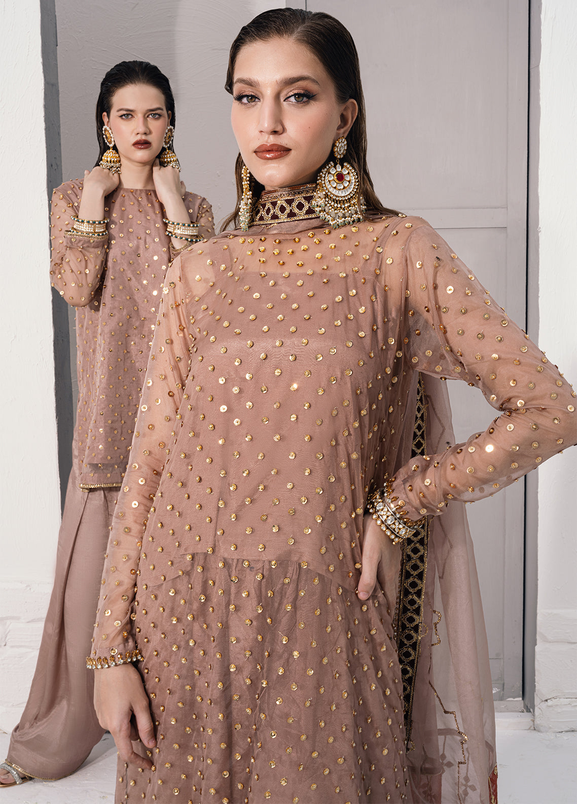 Sahane | Savoir Luxury Formals | CT-140001 Lirio - Savoir by Designer Sahane - House of Maryam - Pakistani Designer Ethnic Wear in {{ shop.shopifyCountryName }}