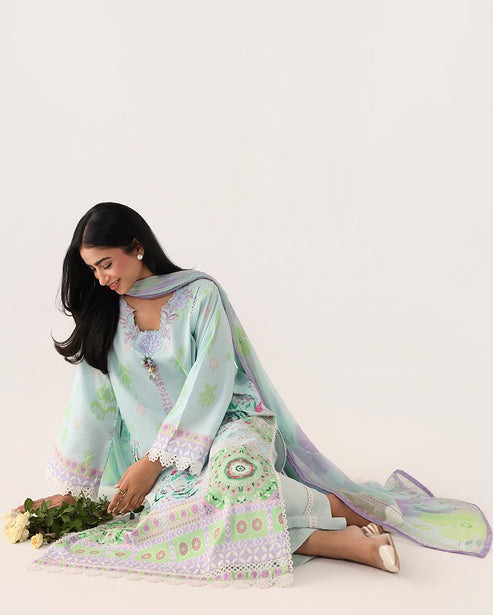 Roheenaz | Rosette Lawn | Cool Mirage-3