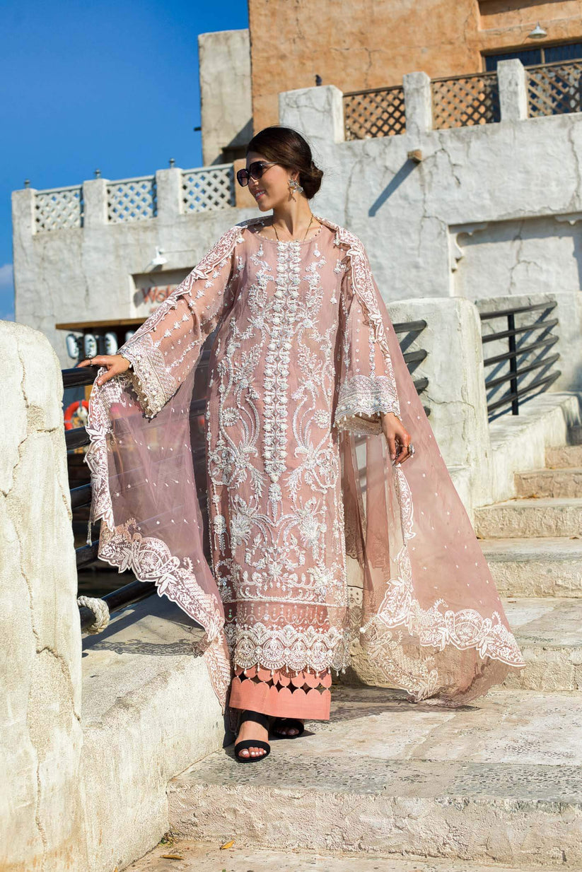 Kara | Kamdani Festive Collection | Cotton Candy -  Kara Ladies Clothes - Original Designer Dress - House of Maryam