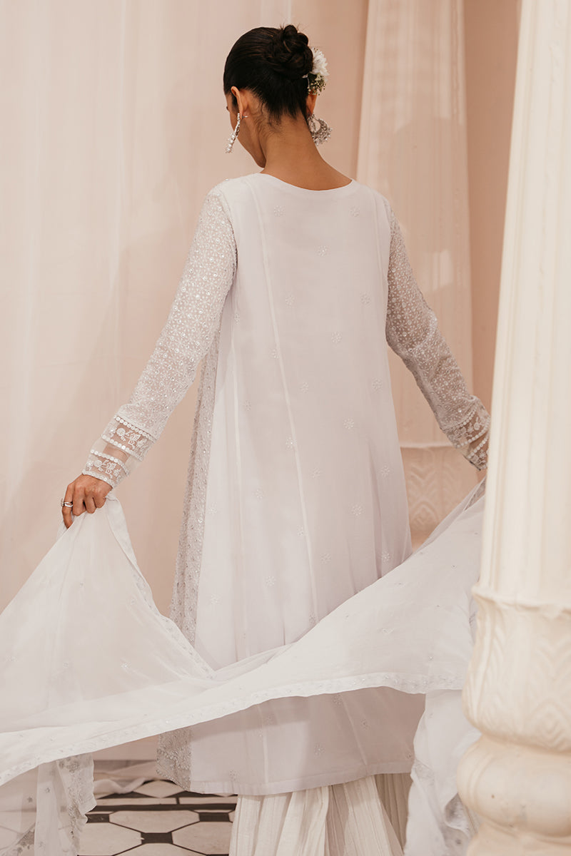 Cross Stitch | Eid Collection | LUNAR ROCK -  Cross Stitch Luxury - Original Designer Dress - House of Maryam