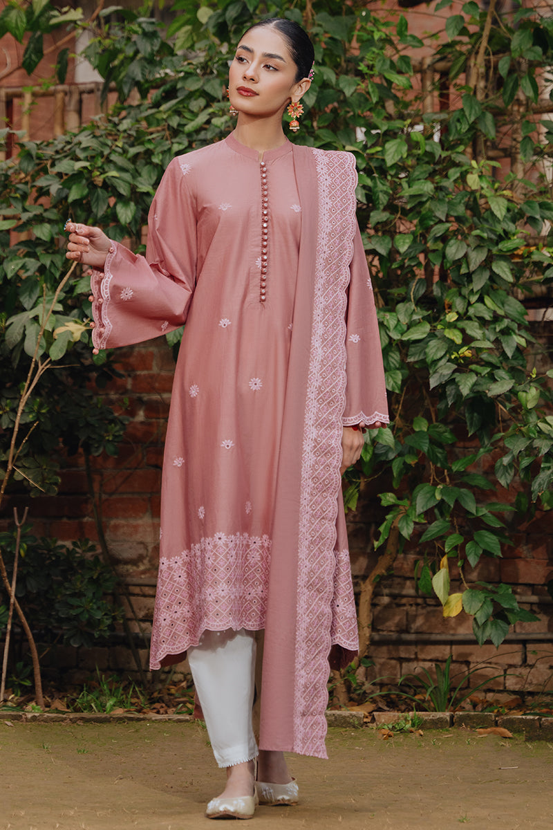 Cross Stitch | Eid Collection | EVENING SAND -  Cross Stitch Luxury - Original Designer Dress - House of Maryam