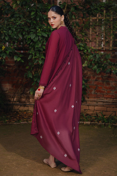 Cross Stitch | Eid Collection | RED WOOD -  Cross Stitch Luxury - Original Designer Dress - House of Maryam