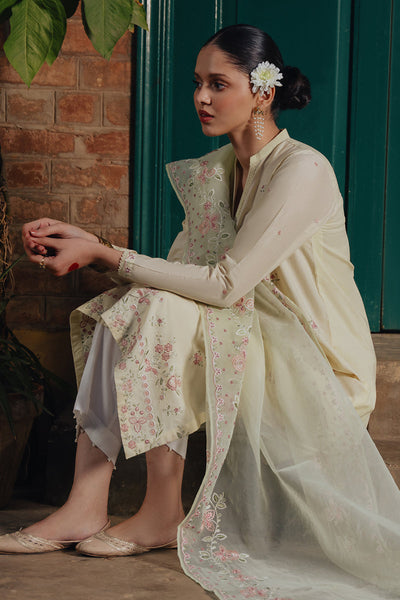 Cross Stitch | Eid Collection | FLORA HEAVEN -  Cross Stitch Luxury - Original Designer Dress - House of Maryam