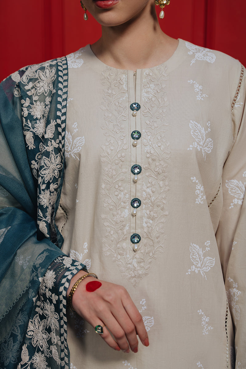 Cross Stitch | Eid Collection | DESERT SAGE by Cross Stitch - House of Maryam