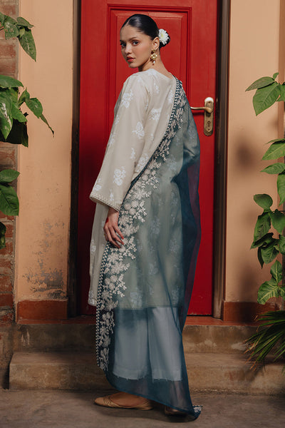 Cross Stitch | Eid Collection | DESERT SAGE -  Cross Stitch Luxury - Original Designer Dress - House of Maryam