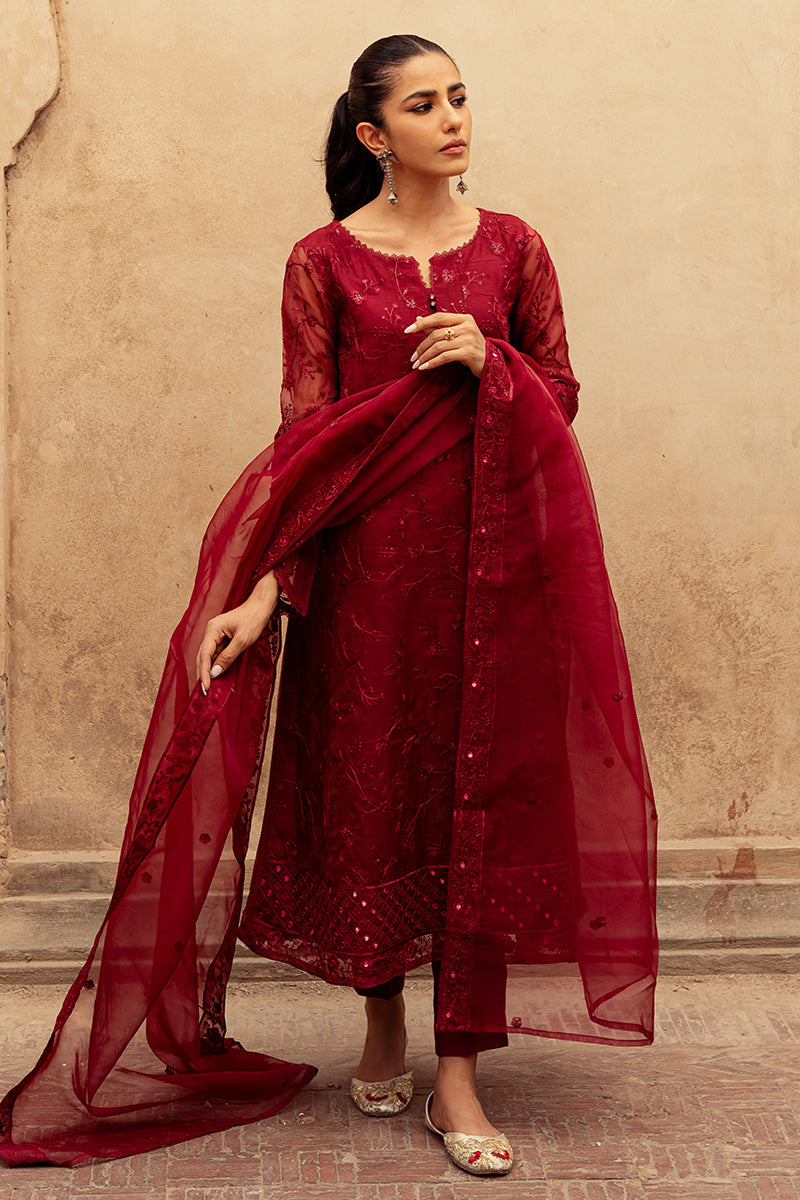 Cross Stitch | Eid Collection | MAHTAB -  Cross Stitch Luxury - Original Designer Dress - House of Maryam