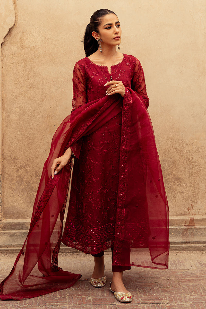 Cross Stitch | Eid Collection | MAHTAB -  Cross Stitch Luxury - Original Designer Dress - House of Maryam