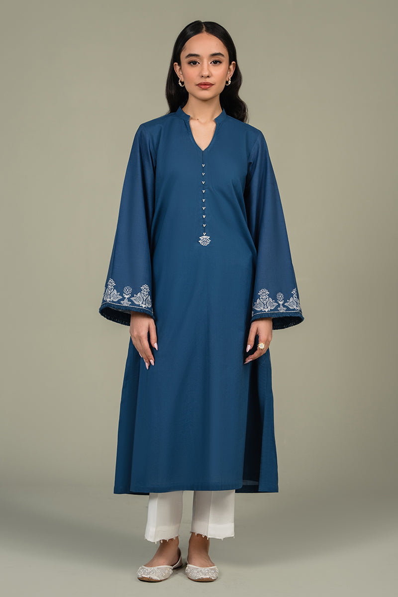 Cross Stitch | Eid Collection | PEARL BLUE by Designer Cross Stitch - House of Maryam - Pakistani Designer Ethnic Wear in {{ shop.shopifyCountryName }}