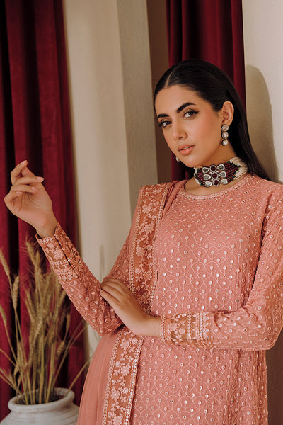 Cross Stitch | Eid Collection | CAMEO BROWN -  Cross Stitch Luxury - Original Designer Dress - House of Maryam