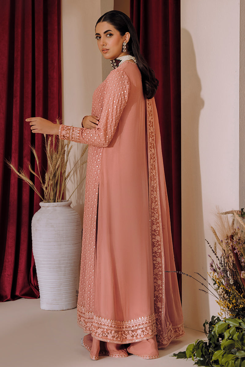 Cross Stitch | Eid Collection | CAMEO BROWN -  Cross Stitch Luxury - Original Designer Dress - House of Maryam