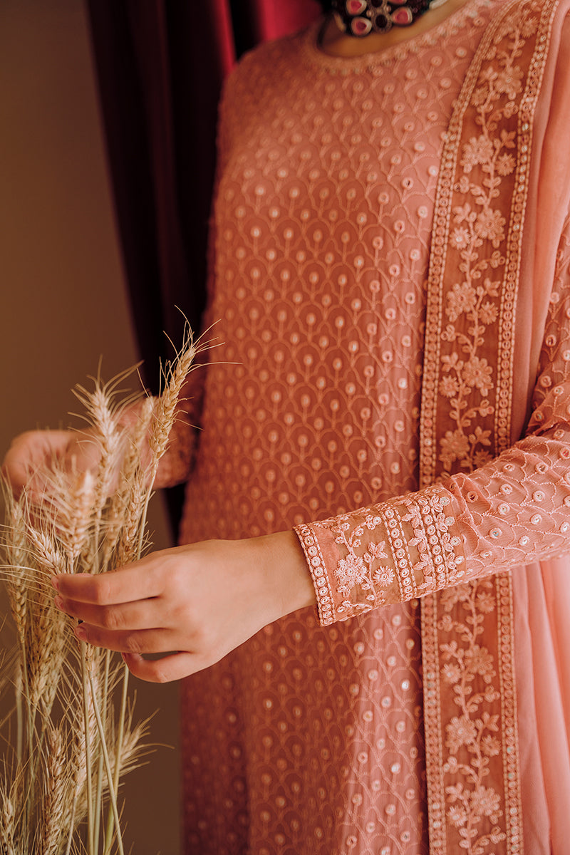 Cross Stitch | Eid Collection | CAMEO BROWN -  Cross Stitch Luxury - Original Designer Dress - House of Maryam