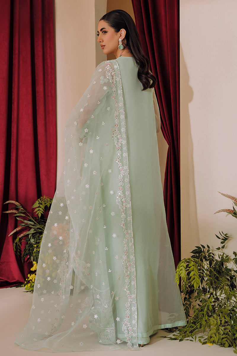 Cross Stitch | Eid Collection | MINTY GLAZE by Designer Cross Stitch - House of Maryam - Pakistani Designer Ethnic Wear in {{ shop.shopifyCountryName }}