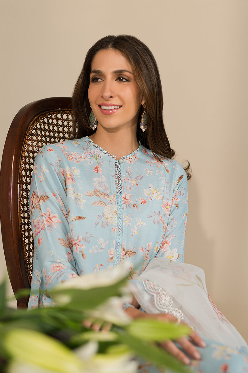 Cross Stitch | Eid Collection | BOTANICAL BLOOM -  Cross Stitch Luxury - Original Designer Dress - House of Maryam