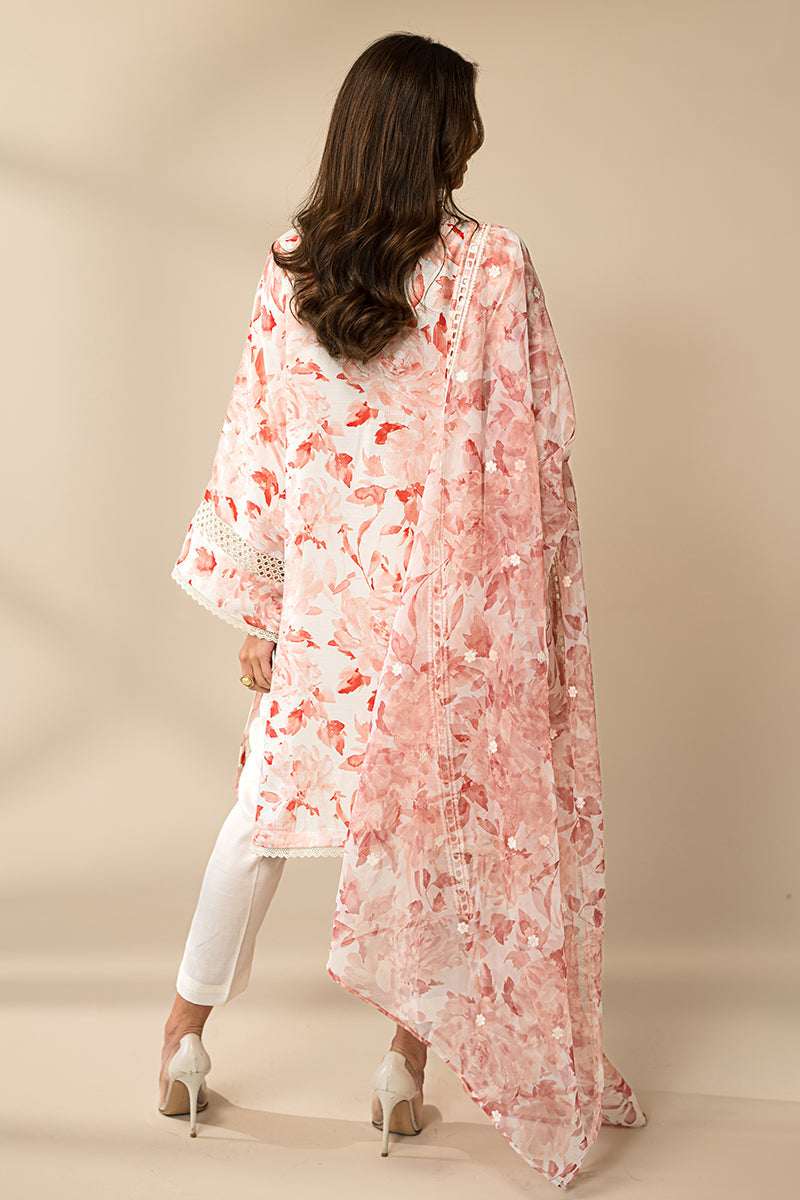 Cross Stitch | Eid Collection | CORAL IMPRESSION -  Cross Stitch Luxury - Original Designer Dress - House of Maryam