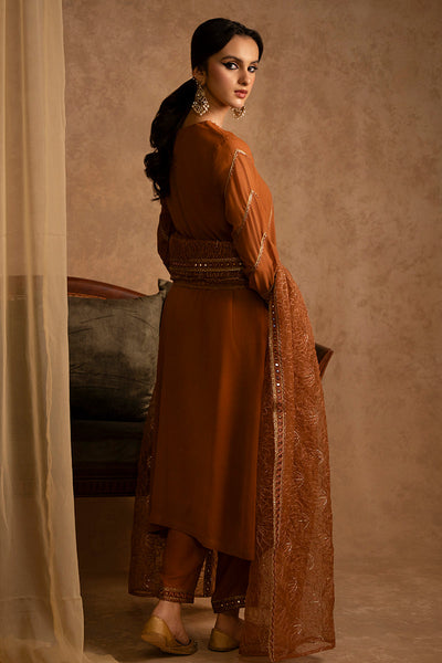 Cross Stitch | Eid Collection | AMBER GOLD -  Cross Stitch Luxury - Original Designer Dress - House of Maryam