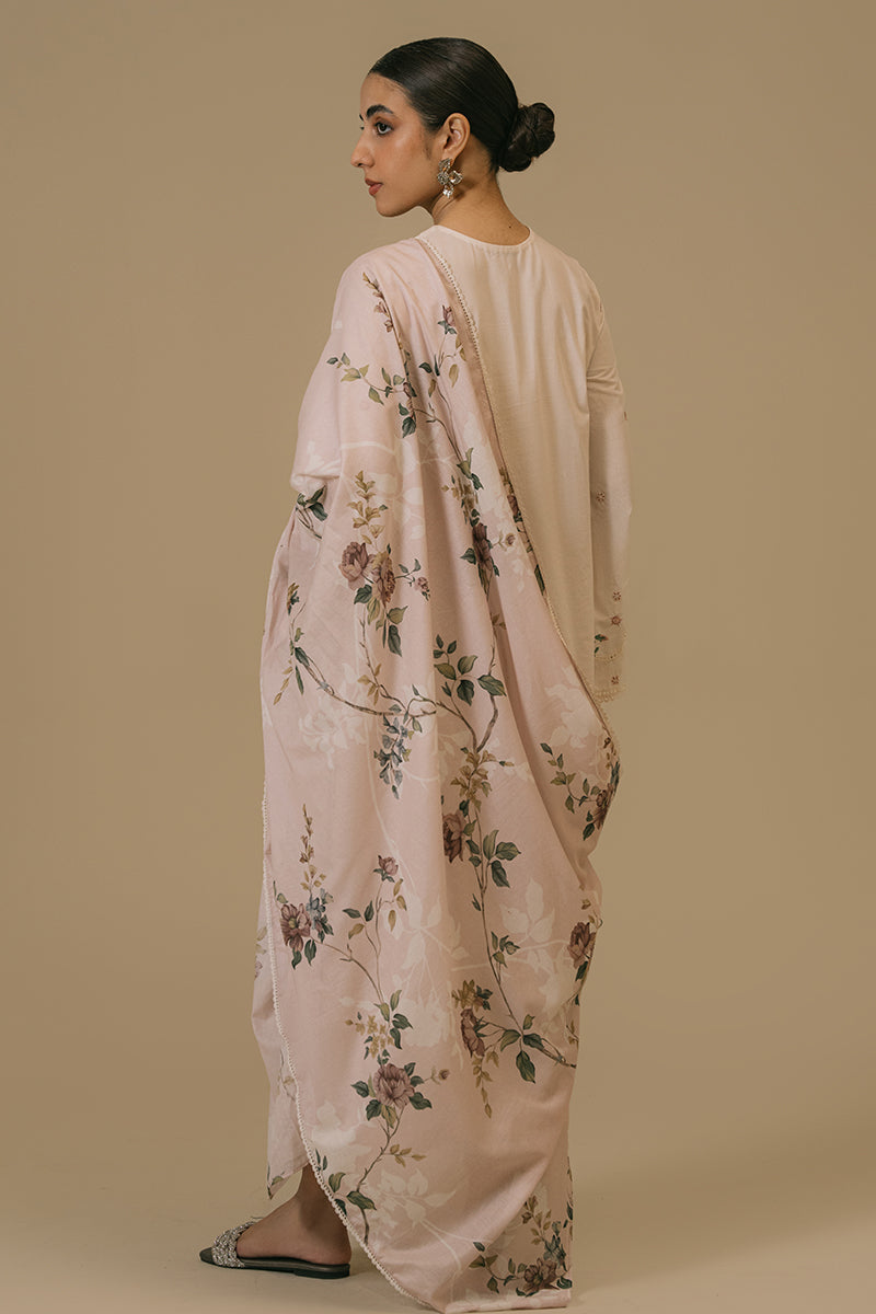 Cross Stitch | Eid Collection | TENDER BLUSH -  Cross Stitch Luxury - Original Designer Dress - House of Maryam