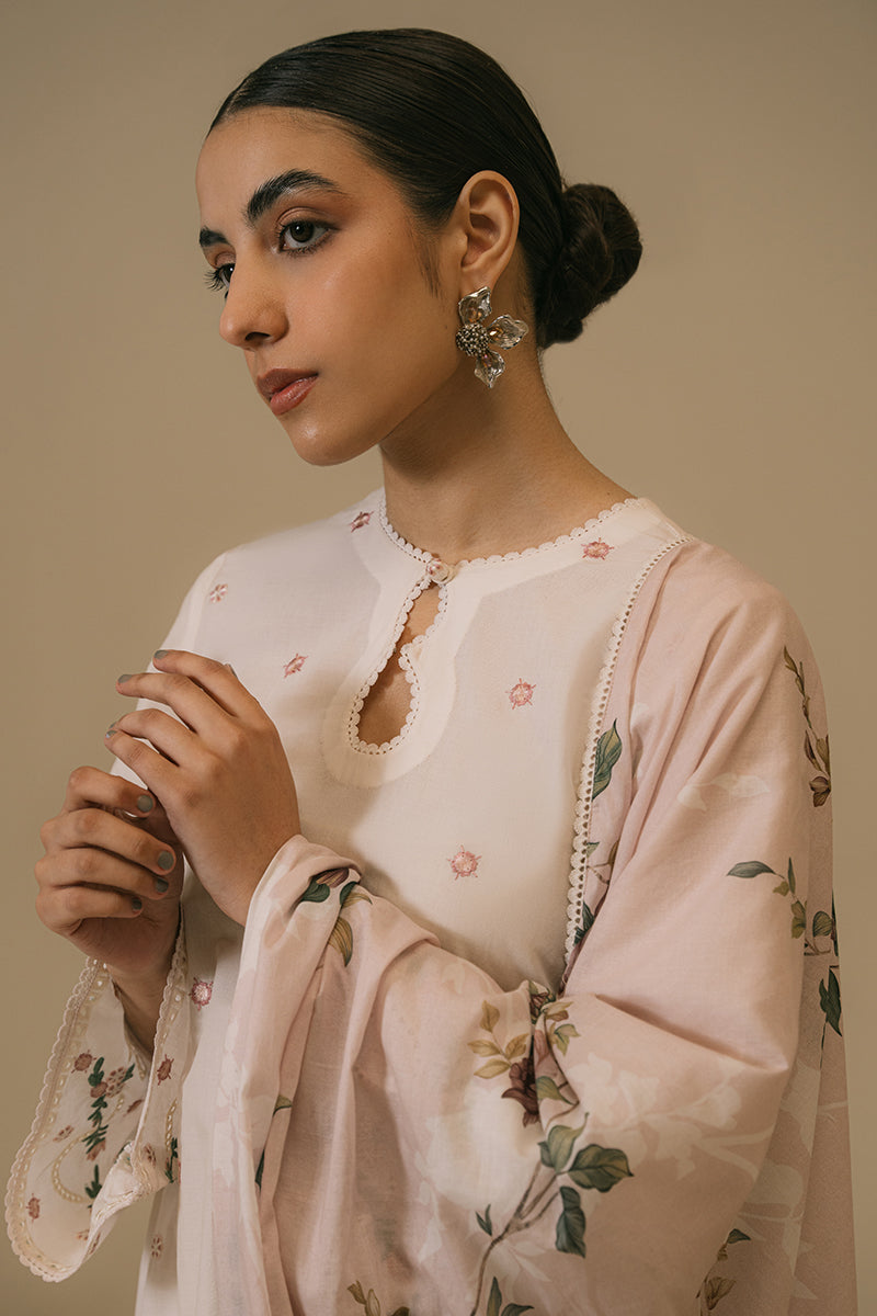Cross Stitch | Eid Collection | TENDER BLUSH -  Cross Stitch Luxury - Original Designer Dress - House of Maryam