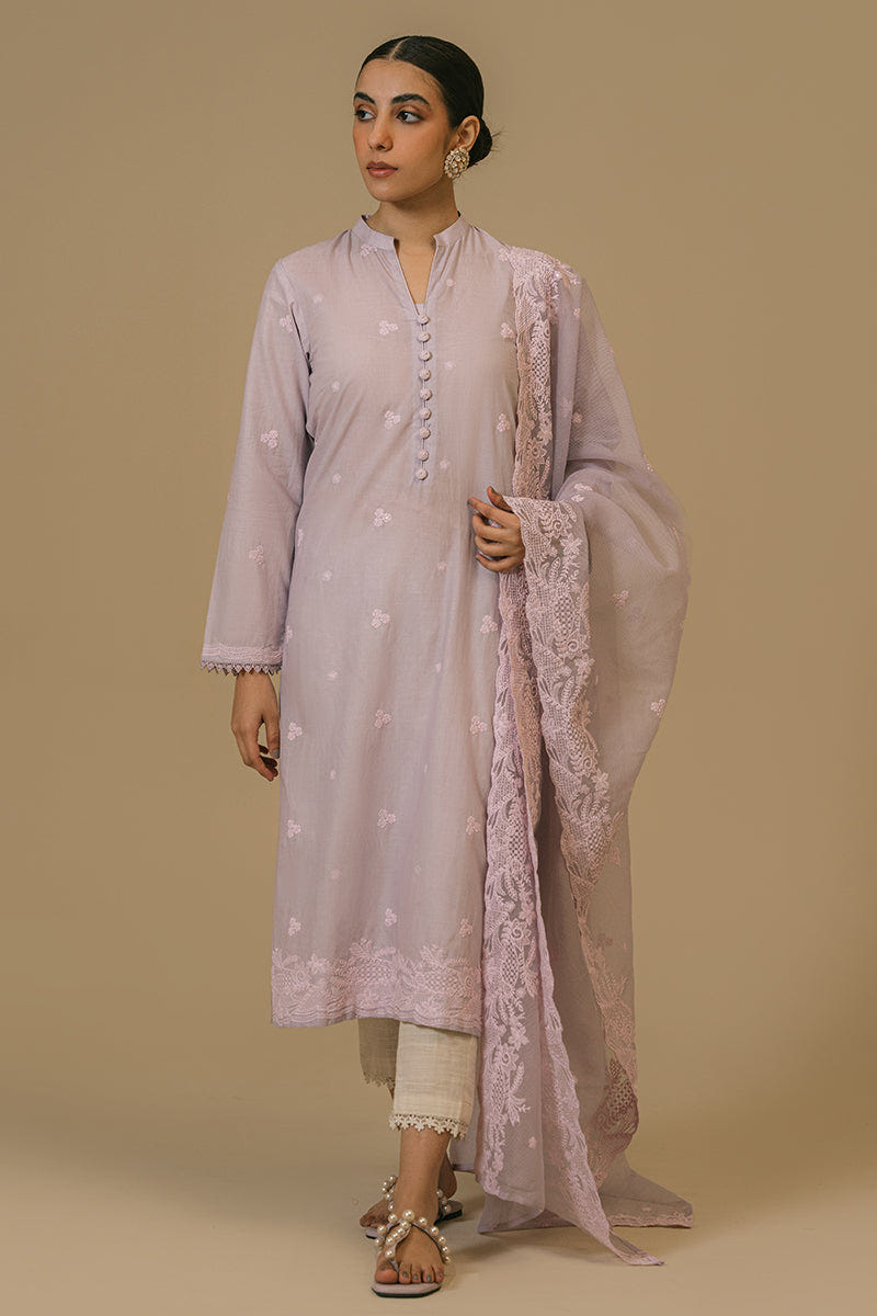 Cross Stitch | Eid Collection | IRIS WHISPER -  Cross Stitch Luxury - Original Designer Dress - House of Maryam