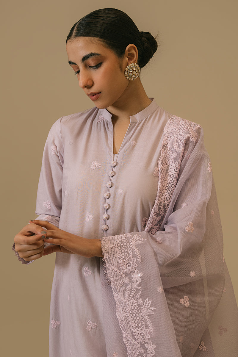 Cross Stitch | Eid Collection | IRIS WHISPER by Designer Cross Stitch - House of Maryam - Pakistani Designer Ethnic Wear in {{ shop.shopifyCountryName }}