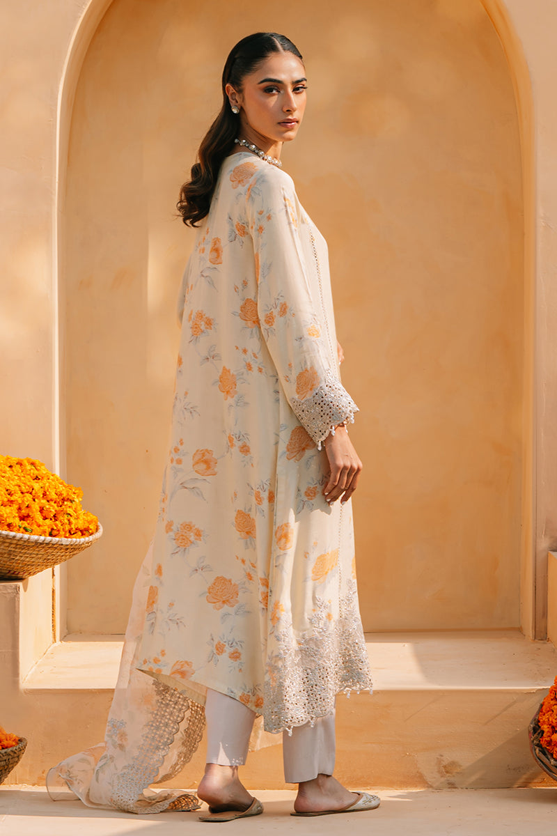 Cross Stitch | Eid Collection | LIME HAZE -  Cross Stitch Luxury - Original Designer Dress - House of Maryam