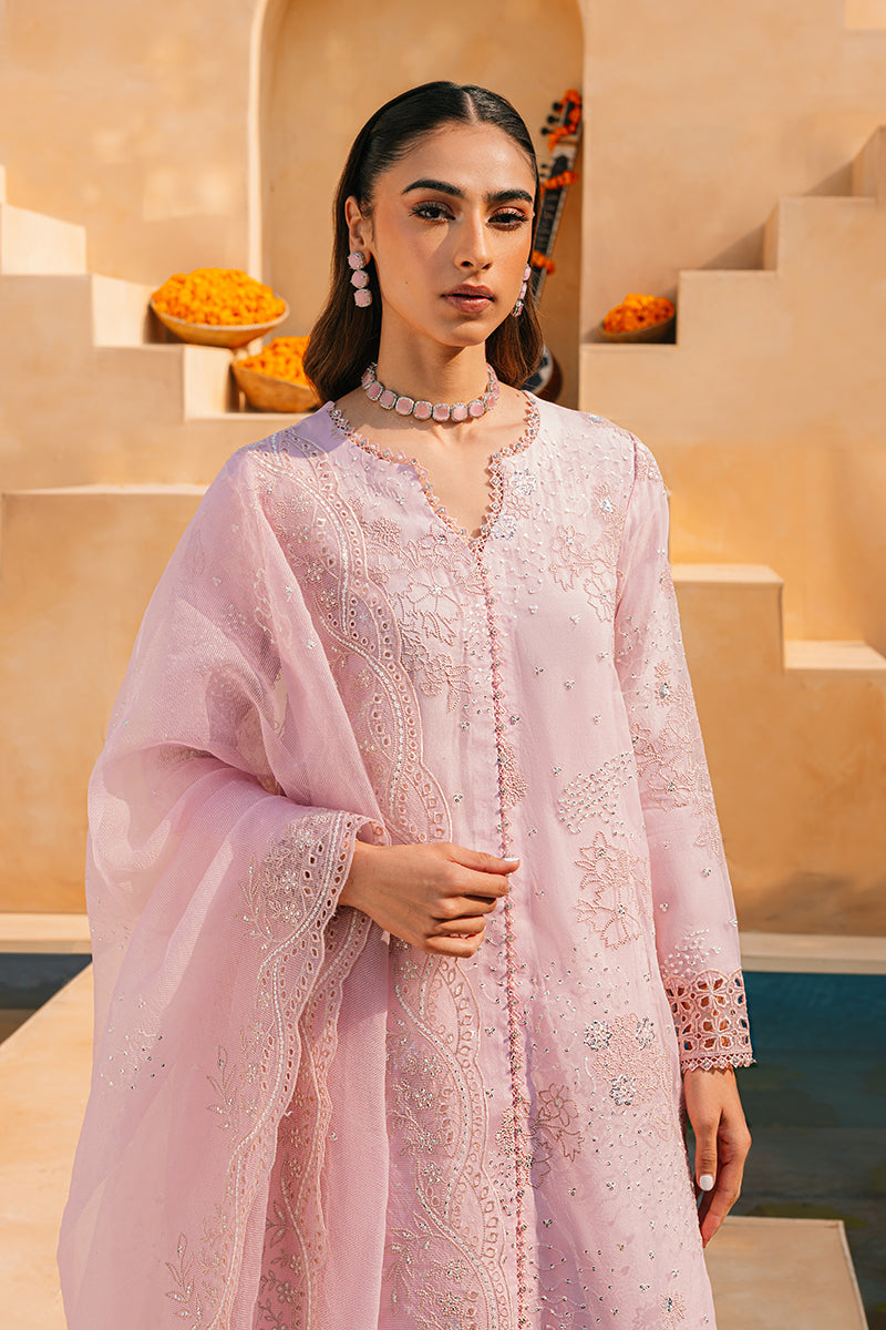 Cross Stitch | Eid Collection | MUTED PINK by Cross Stitch - House of Maryam