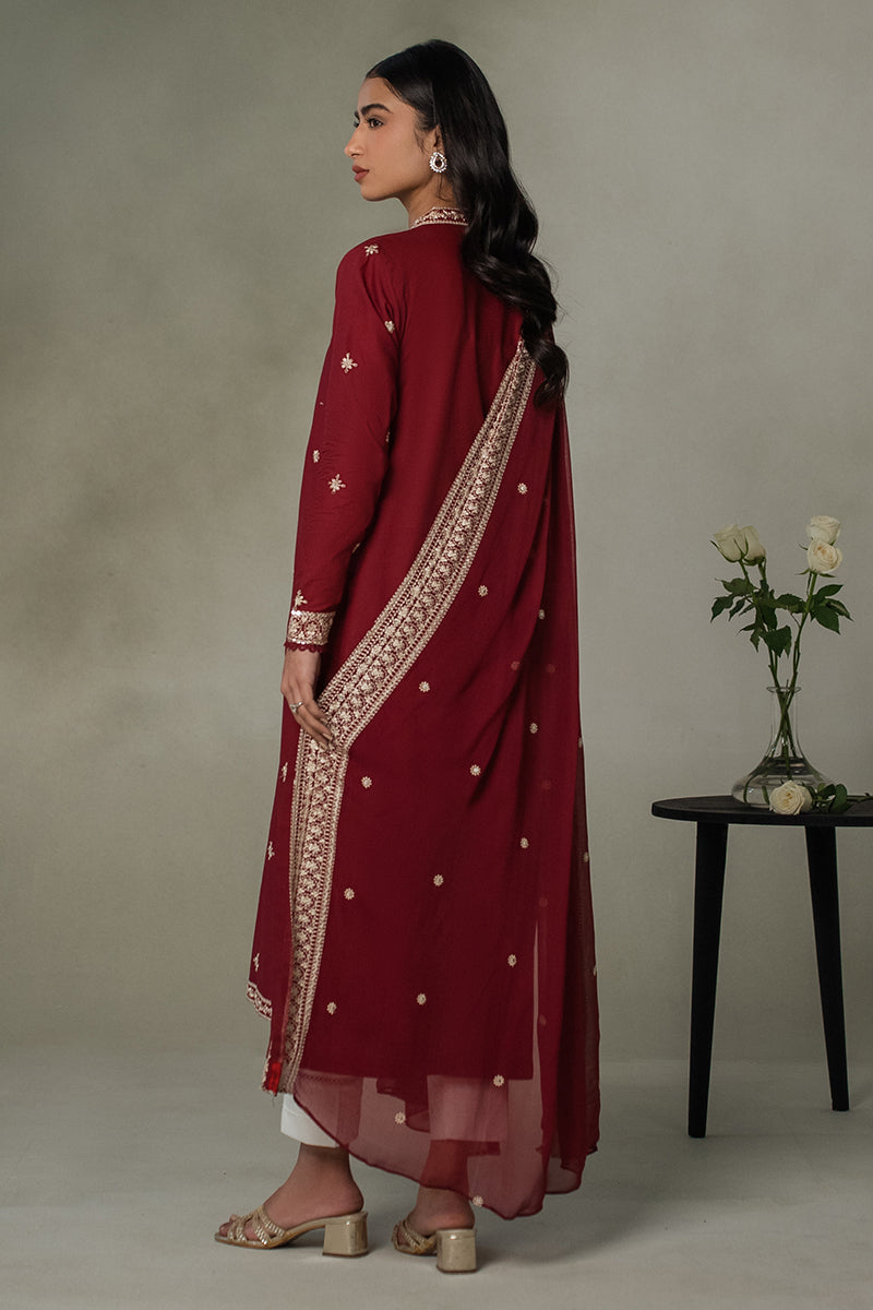 Cross Stitch | Eid Collection | AUTUMN FALL -  Cross Stitch Luxury - Original Designer Dress - House of Maryam