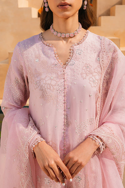 Cross Stitch | Eid Collection | MUTED PINK -  Cross Stitch Luxury - Original Designer Dress - House of Maryam