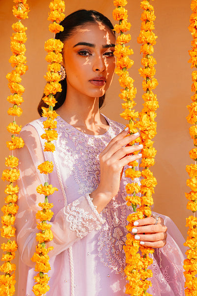 Cross Stitch | Eid Collection | LILAC WHISPER -  Cross Stitch Luxury - Original Designer Dress - House of Maryam