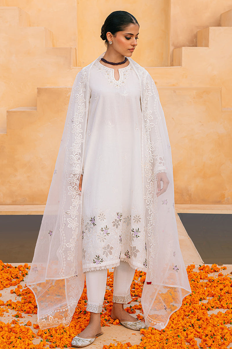 Cross Stitch | Eid Collection | MOONLIGHT FLO -  Cross Stitch Luxury - Original Designer Dress - House of Maryam