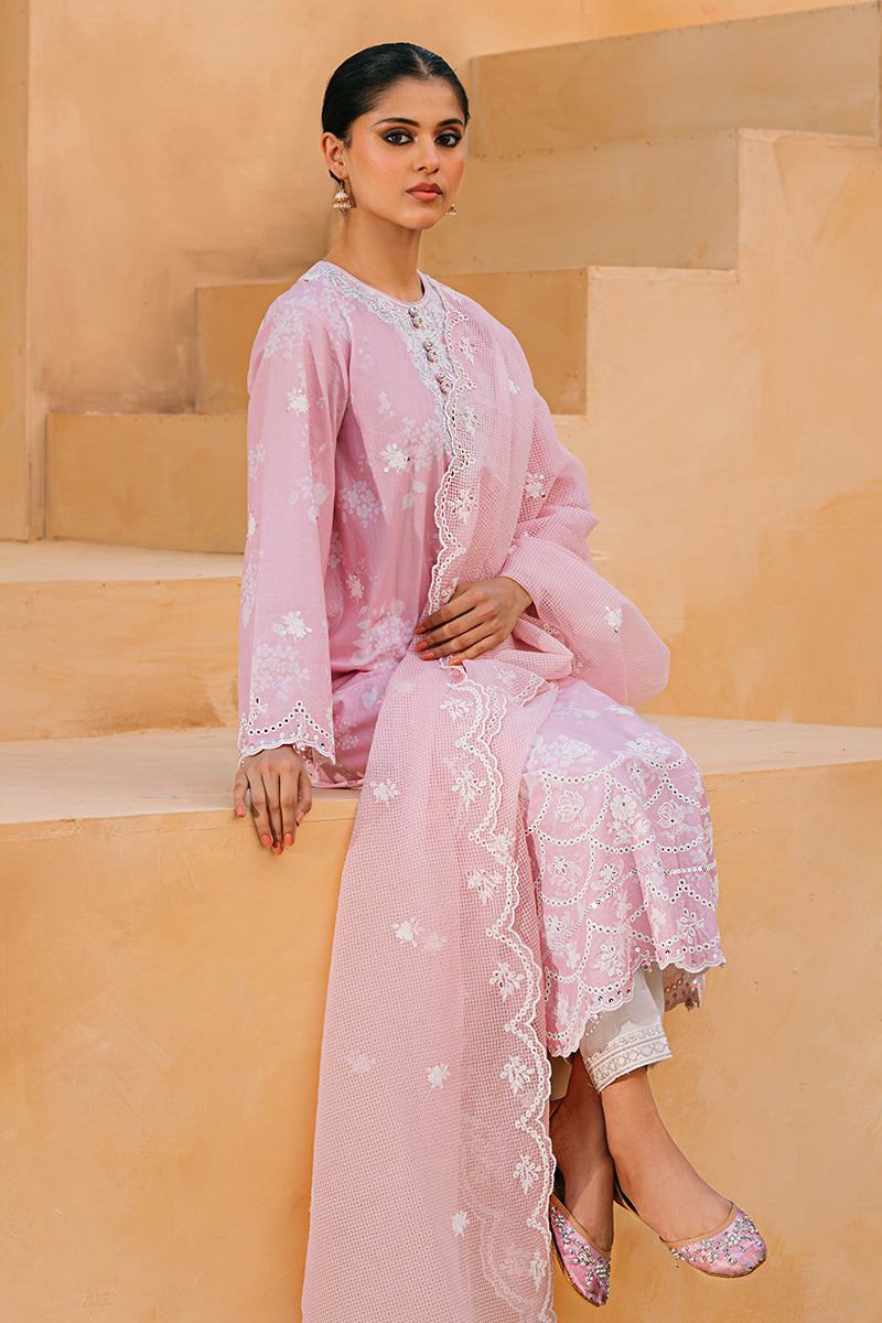 Cross Stitch | Eid Collection | PINK BREEZE by Designer Cross Stitch - House of Maryam - Pakistani Designer Ethnic Wear in {{ shop.shopifyCountryName }}