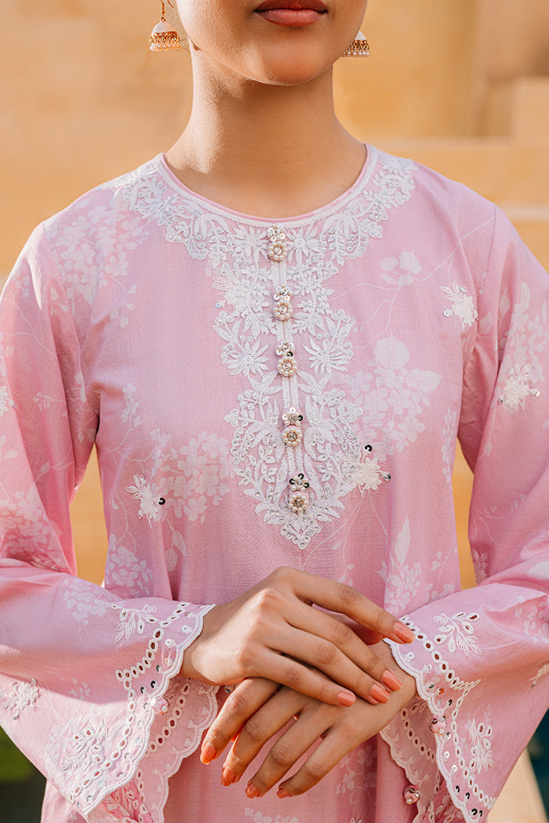 Cross Stitch | Eid Collection | PINK BREEZE by Designer Cross Stitch - House of Maryam - Pakistani Designer Ethnic Wear in {{ shop.shopifyCountryName }}