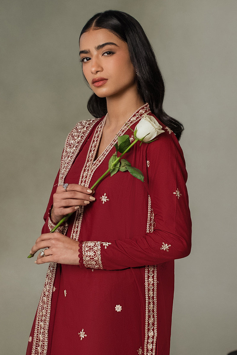 Cross Stitch | Eid Collection | AUTUMN FALL by Designer Cross Stitch - House of Maryam - Pakistani Designer Ethnic Wear in {{ shop.shopifyCountryName }}