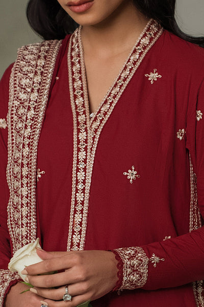 Cross Stitch | Eid Collection | AUTUMN FALL -  Cross Stitch Luxury - Original Designer Dress - House of Maryam
