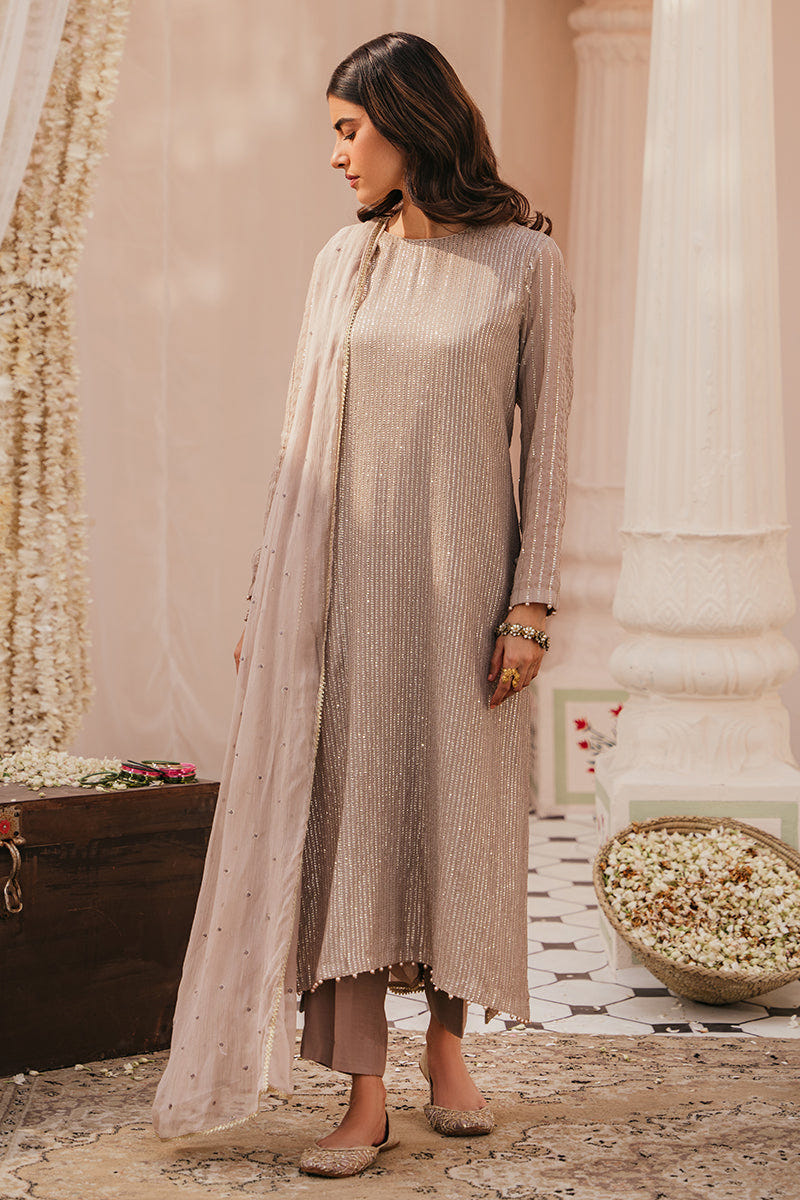 Cross Stitch | Eid Collection | CLOUD BRUST -  Cross Stitch Luxury - Original Designer Dress - House of Maryam
