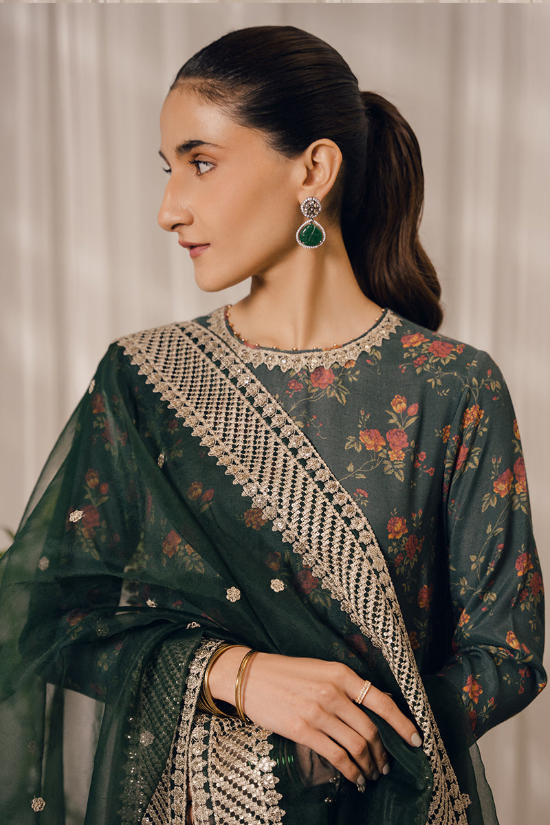 Cross Stitch | Eid Collection | EMERALD AISLE by Designer Cross Stitch - House of Maryam - Pakistani Designer Ethnic Wear in {{ shop.shopifyCountryName }}