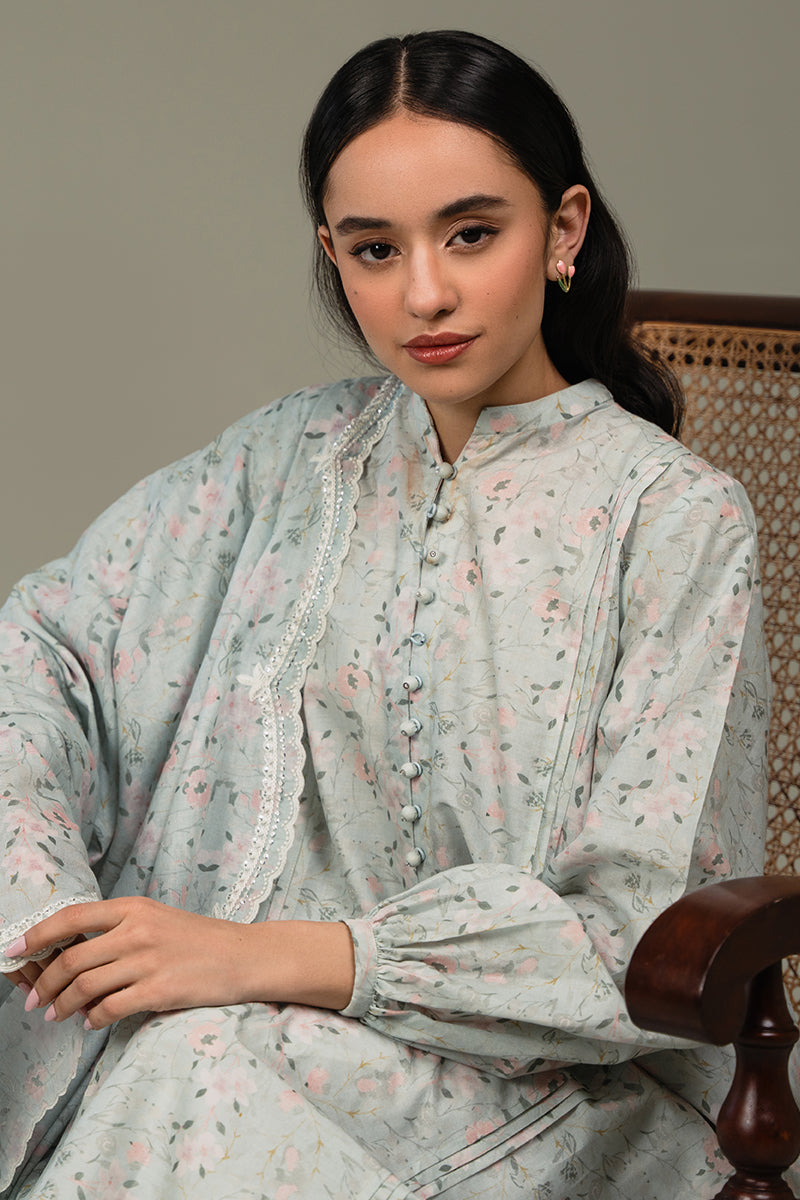 Cross Stitch | Eid Collection | AQUA WHISPER by Designer Cross Stitch - House of Maryam - Pakistani Designer Ethnic Wear in {{ shop.shopifyCountryName }}