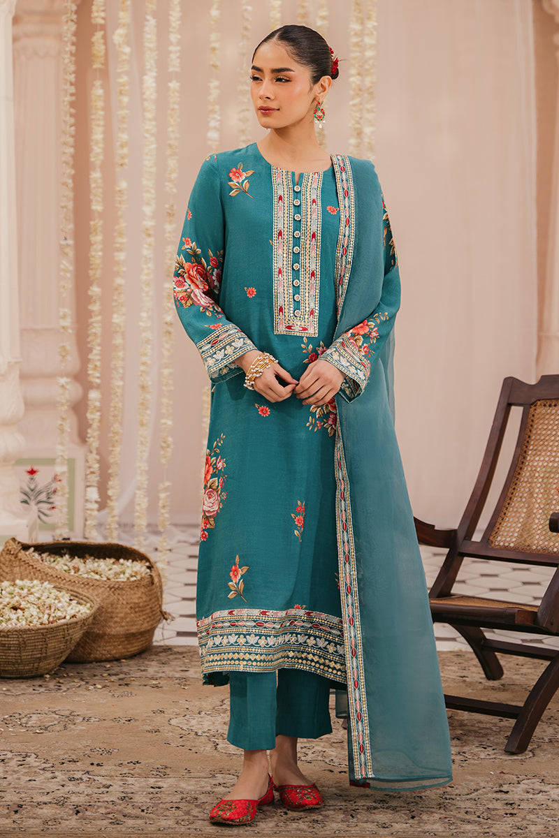 Cross Stitch | Eid Collection | TIDE POOL by Designer Cross Stitch - House of Maryam - Pakistani Designer Ethnic Wear in {{ shop.shopifyCountryName }}