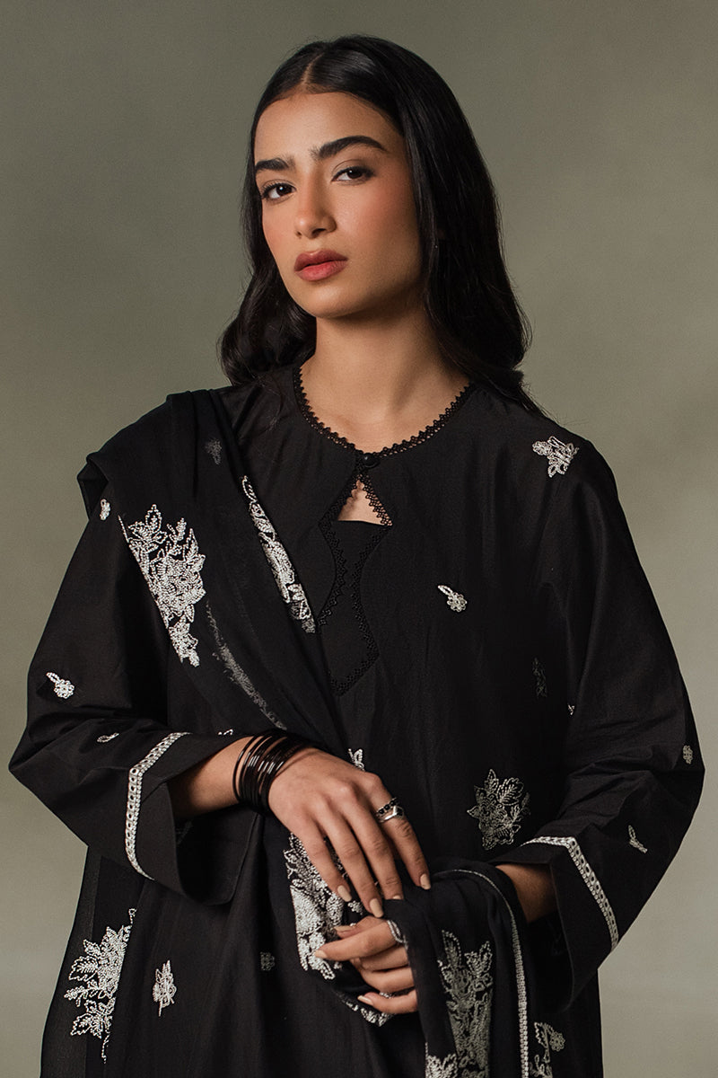 Cross Stitch | Eid Collection | MONOCHROMATIC -  Cross Stitch Luxury - Original Designer Dress - House of Maryam