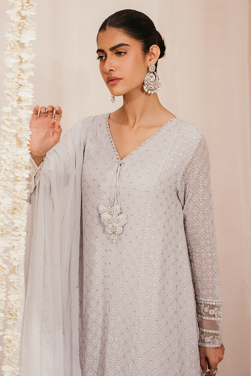 Cross Stitch | Eid Collection | LUNAR ROCK -  Cross Stitch Luxury - Original Designer Dress - House of Maryam