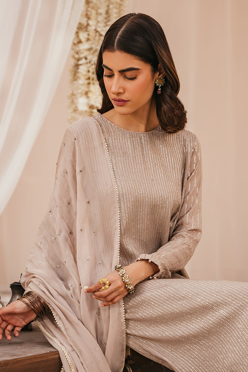 Cross Stitch | Eid Collection | CLOUD BRUST -  Cross Stitch Luxury - Original Designer Dress - House of Maryam