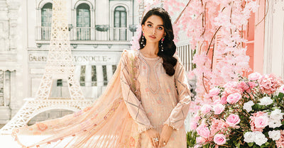Maria B | M Prints Summer 25 | MPT-2601-A -  Maria B Ladies Clothes - Original Designer Dress - House of Maryam