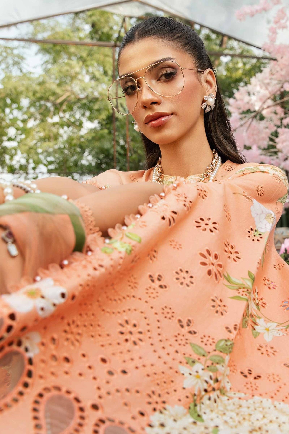 Maria B | M Prints Summer 25 | MPT-2602-A -  Maria B Ladies Clothes - Original Designer Dress - House of Maryam