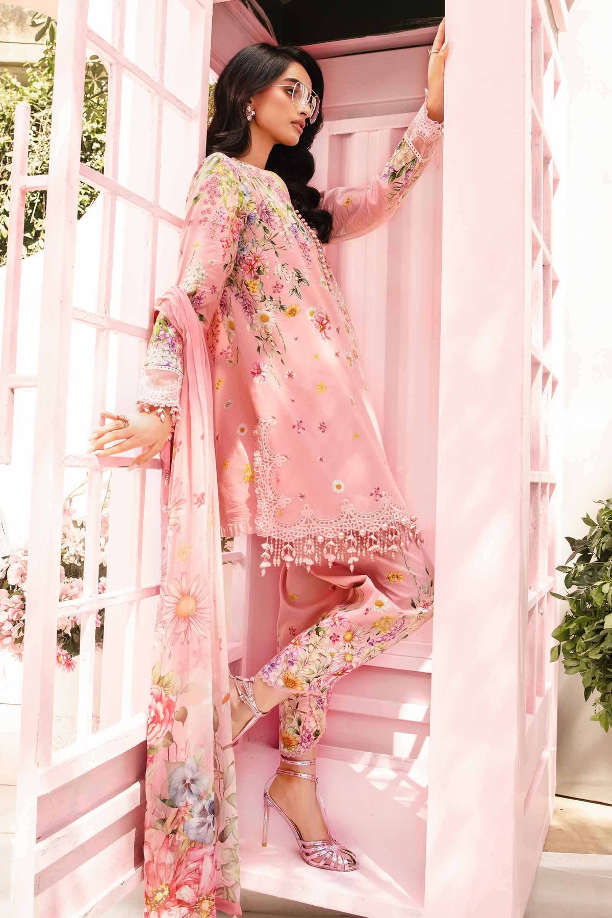 Maria B | M Prints Summer 25 | MPT-2603-B -  Maria B Ladies Clothes - Original Designer Dress - House of Maryam