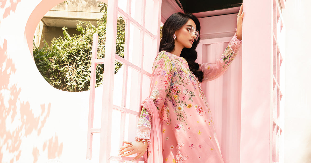 Maria B | M Prints Summer 25 | MPT-2603-B -  Maria B Ladies Clothes - Original Designer Dress - House of Maryam