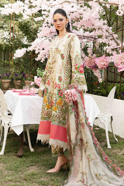 Maria B | M Prints Summer 25 | MPT-2605-A -  Maria B Ladies Clothes - Original Designer Dress - House of Maryam