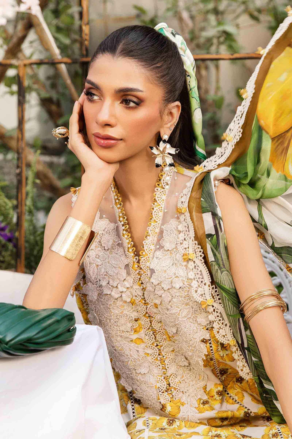Maria B | M Prints Summer 25 | MPT-2606-A -  Maria B Ladies Clothes - Original Designer Dress - House of Maryam