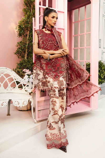 Maria B | M Prints Summer 25 | MPT-2608-A -  Maria B Ladies Clothes - Original Designer Dress - House of Maryam